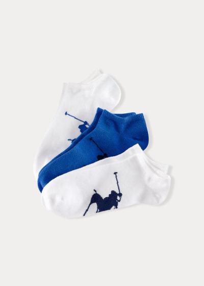 Polo Ralph Lauren Big Pony 3-Pack Sokker Herre Danmark (LXDCN2487)